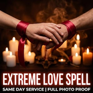 Incantesimi d'amore estremi, legame permanente, torna da me, potente lavoro energetico