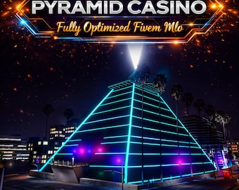 Pyramide Kasino| Fivem mlo | Mlo | Optimiert| Rollenspiel | Hohe Qualität|