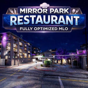 Spiegelpark-Restaurant| Fivem mlo | Mlo | Optimiert| Rollenspiel | Hohe Qualität|