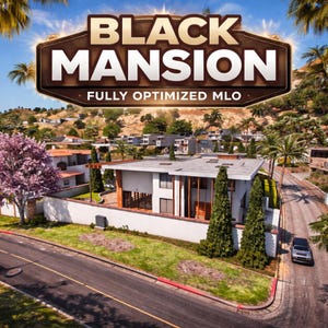 Villa Nera/ Fivem mlo / Mlo / Ottimizzato/ Gioco di ruolo / Alta qualità/