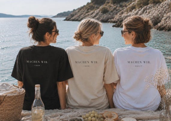 JGA Braut Shirt | MACHEN WIR. | Junggesellenabschied Outfit