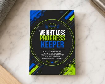 Daily Weight Loss Goal Download, Body Transformation Tracker, Fitness Progress Journal