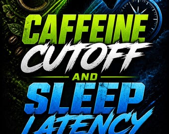 Sleep Quality Goal Download, Caffeine Cutoff Tracker, Daily Wellness Log