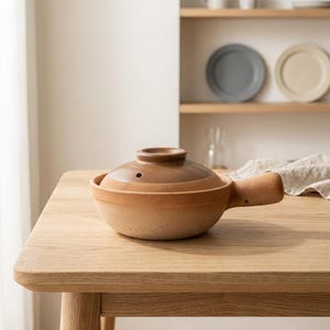 Cacerola antigua con tapa, olla de barro para sopa, olla para gachas de mariscos, olla arrocera estilo cantonés, resistente a altas temperaturas.