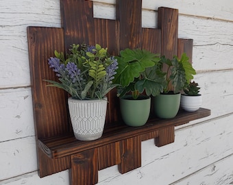 rustic shelf    floating shelf    farm house decor   knick knack    hand made    country   primitive   wall hanging   western   cabin