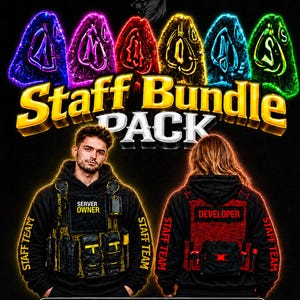 Staff Bundle Pack Clothing RP Pack v1 for Male and Female Server Ready