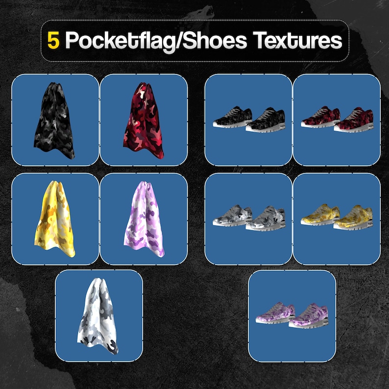 Camo Clothing RP Pack V1 for Male and Female Server Ready - Etsy