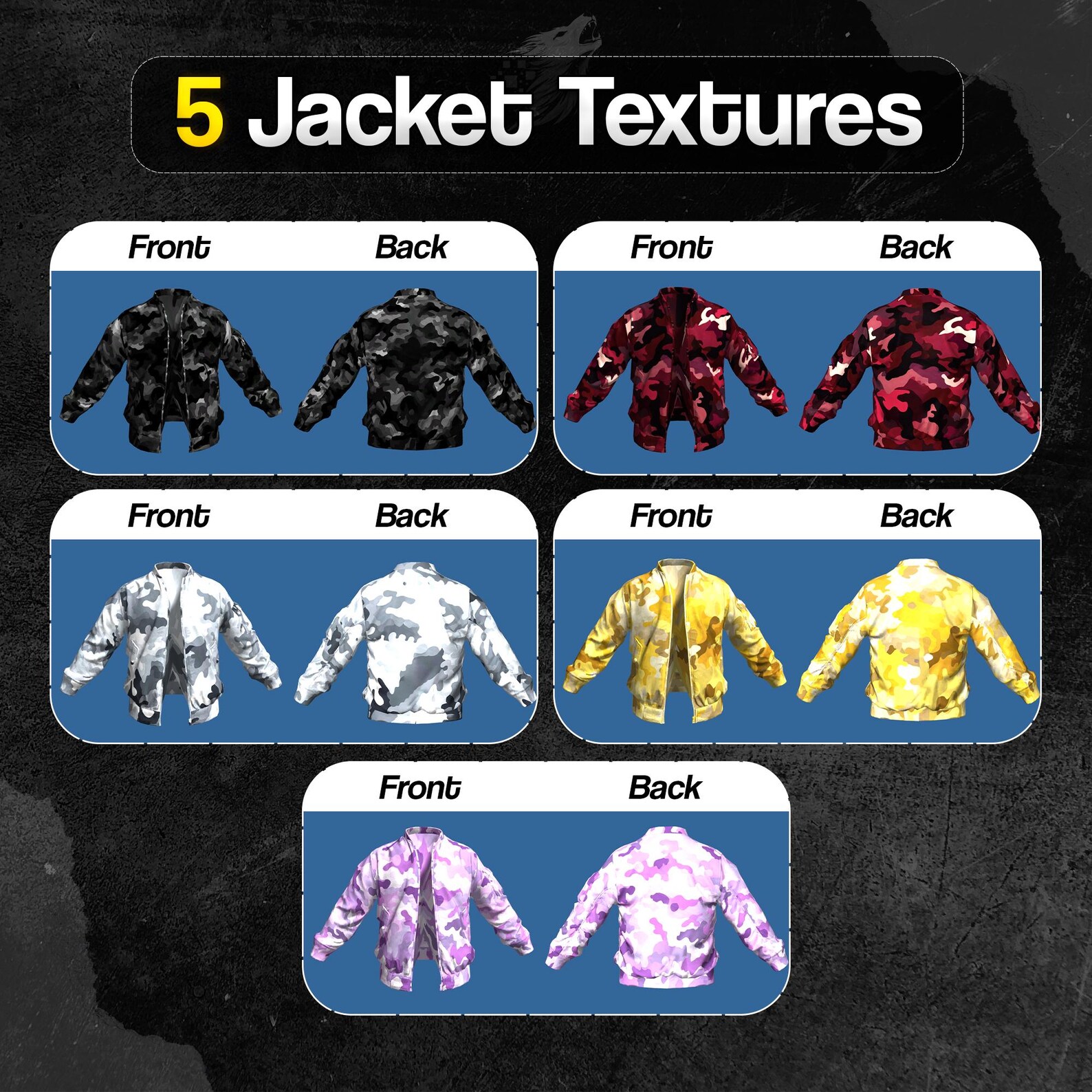 Camo Clothing RP Pack V1 for Male and Female Server Ready - Etsy