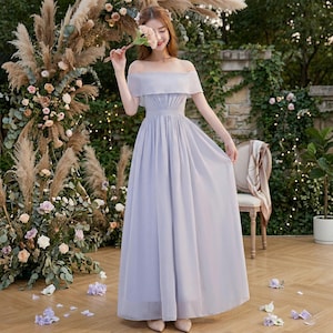 Off the Shoulder Lavender Gown - Etsy Off the Shoulder Lavender Gown - Etsy
