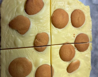¡Plátano con dulce de leche Nilla Wafers! 1/2 libra