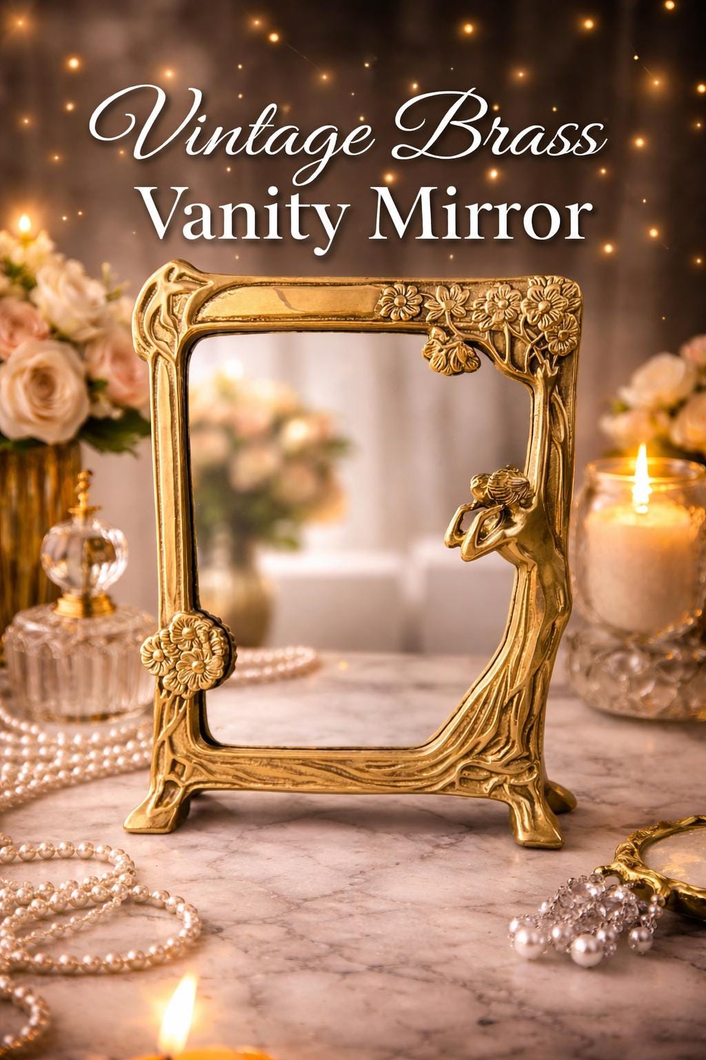 Lady Figural Mirror - Etsy