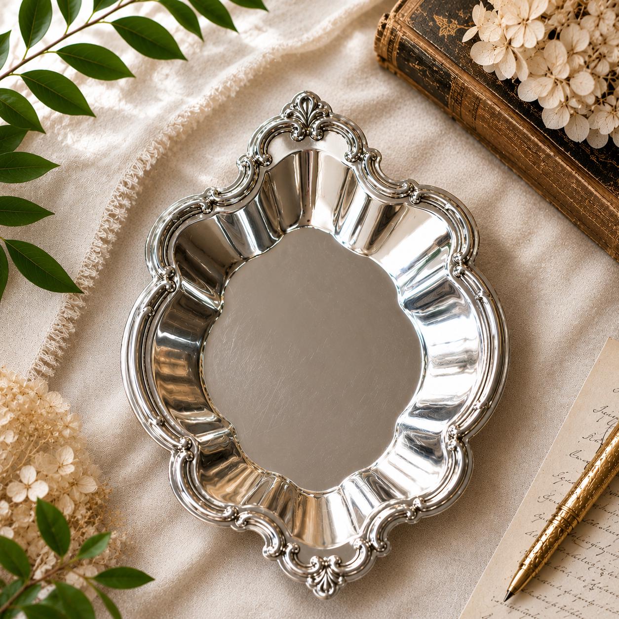 International Silver Tray - Etsy