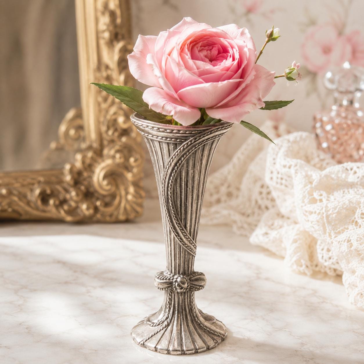 Vintage Trumpet Vase - Etsy