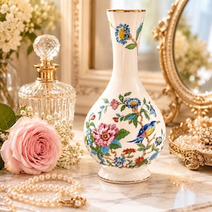 Bone China Vase - Etsy