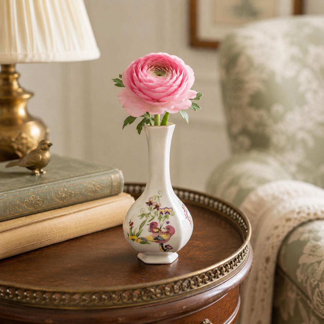 Royal Worcester Porcelain Mini Vase - Etsy