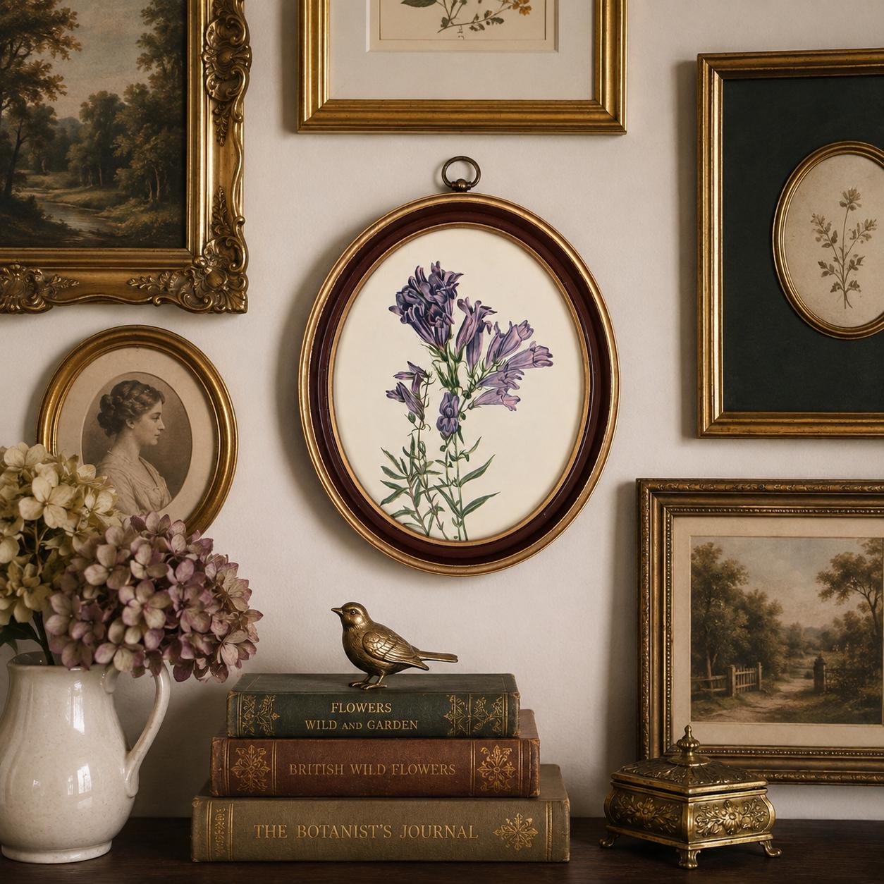 Oval Convex Painting - Etsy