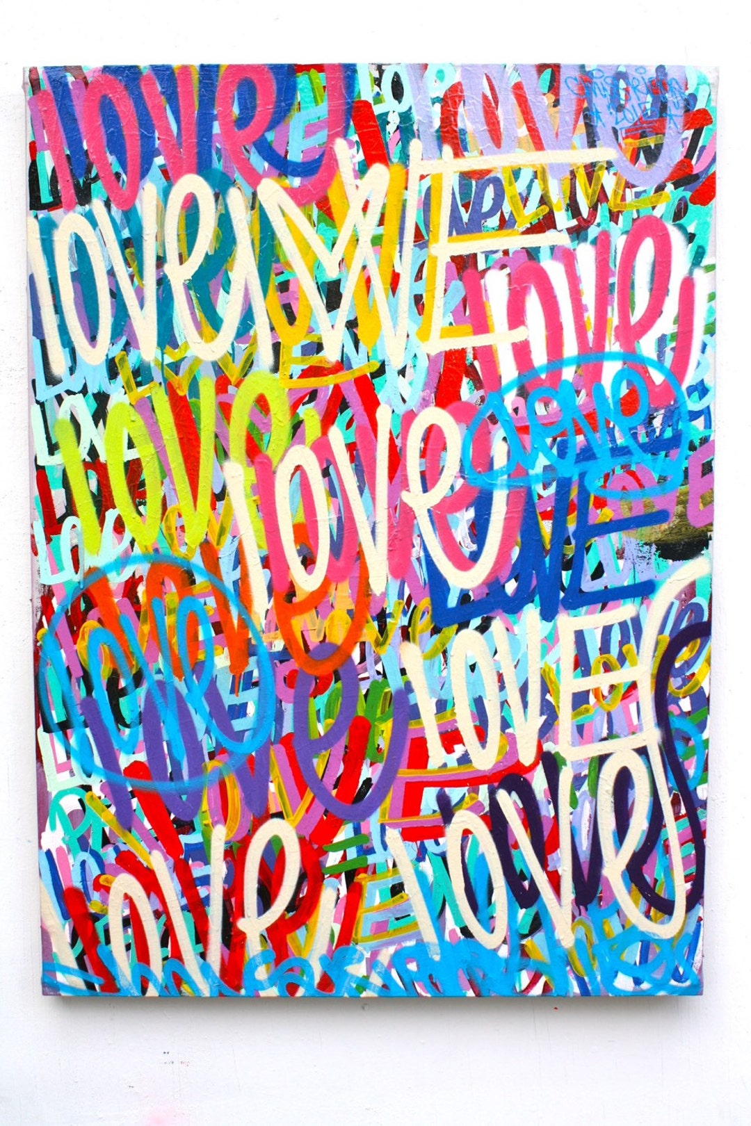 『LOVE』アート アーティストサイン入り LOVE』アート アーティストサイン入り Amazon.co.jp: HWC Trading USL