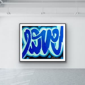 60 x 48 inches love original painting word art modern contemporary urban Valentine&#39;s Day canvas streetart graffiti pop art spray paint acryl