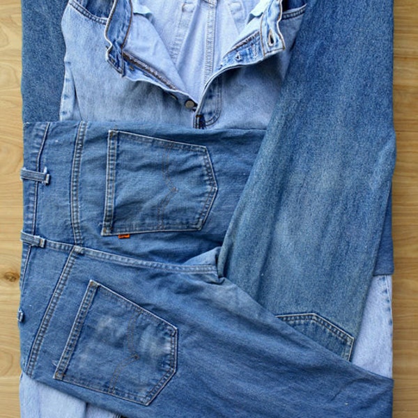Abstract Jeans Etsy
