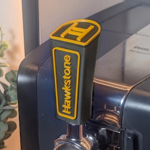 PerfectDraft utbytbart tapphandtag | 3D-utskrivet öltapphandtag | Magnetisk insats | Anpassat öltapphandtag | 4 färger