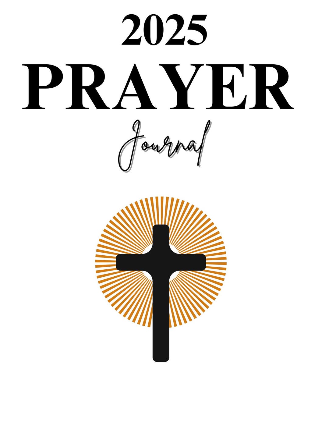 Prayer Journal Digital Daily Devotional Planner Bible Study Notebook ...