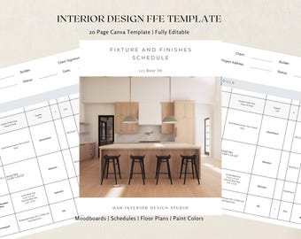 Diseño de interiores, 20 páginas, mobiliario y equipamiento