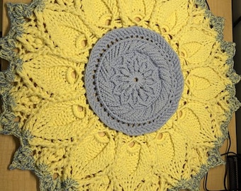 Mandala, diámetro: 25 pulgadas