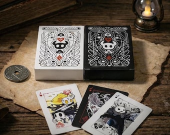 Baralho de cartas Hollow Knight | Cartas de pôquer de jogo indie para presente