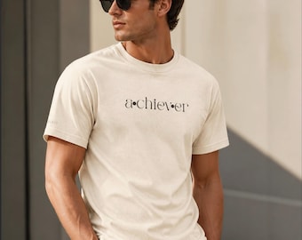Minimalistisches Luxus-T-Shirt, mutiges ästhetisches Unisex-T-Shirt, Unisex-Geschenkidee