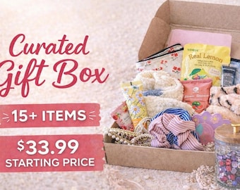 Caja de regalo con contenido viral seleccionado de TikTok