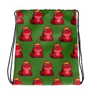 Dragskoväska Ruby Grodprins heltäckande design