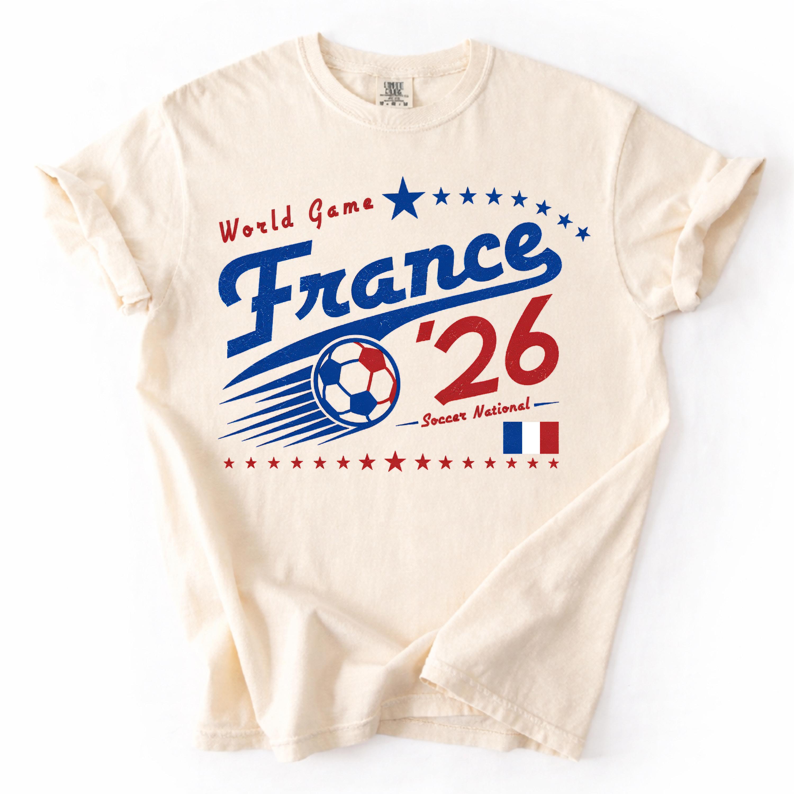 France World Cup Tee - Etsy