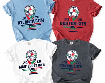 2026 World Game Soccer T-Shirt, Soccer Fan Shirt, Football Fan Gift, Soccer 2026 Tee, International Soccer Shirt, Soccer Fan Gift