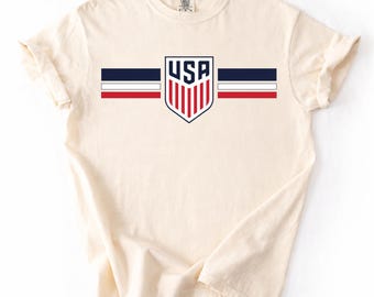 USA Soccer T-Shirt, American Soccer Fan Gift, World Game 2026 Tee, Patriotic Football Fan Gift T-Shirt, USA Graphic Tee, Game Day Outfit