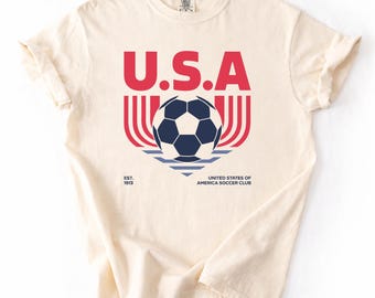 Vintage 1993 USA World Game T-Shirt, United States Of America Soccer Club Shirt, Retro Soccer Graphic, Vintage Unisex Football Shirt