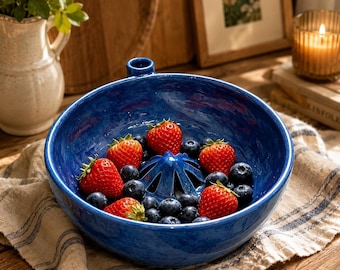 Vintage 1983 Teleflora Strawberry Metal Colander - Etsy