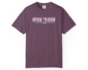 Optical Delusion - Unisex Garment-Dyed T-shirt