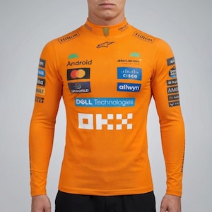 Maillot de compression F1, sous-vêtement technique de course, sous-vêtement de compression McLaren pour sport automobile