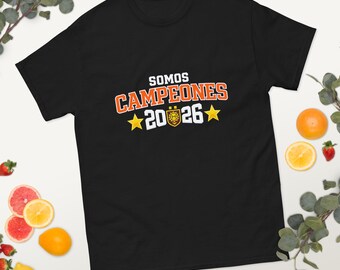 Somos Campeones 2026 Basketball Championship T-Shirt, Unisex Cotton Fan Apparel