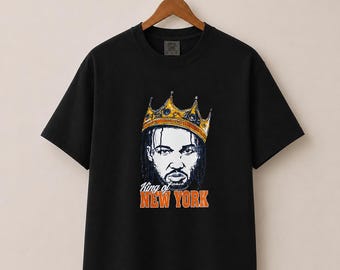 New York Knicks King Graphic Tee, NYC Streetwear Unisex Shirt