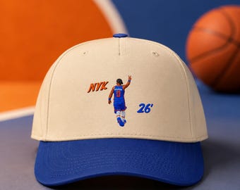 New York Knicks Fan Cap, Basketball Snapback, Game Day Hat