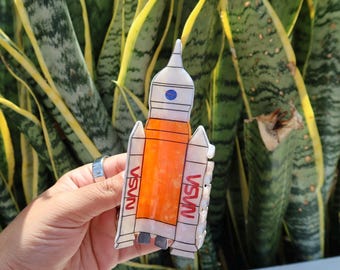 Rocket Hair Clip (LARGE SIZE)
