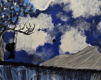 Kindness Is The Key 5 x 5 Lets Swing Prints