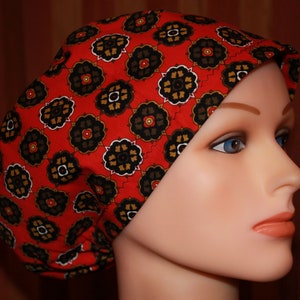 Women&#39;s European Style Scrub Hat: Clementine Cotton Surgical Cap