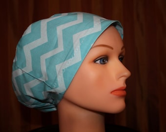 BUY 2 Hats, get 1 FREE-Women's European Scrub Hat, Tapered Style, Cotton Surgical Cap