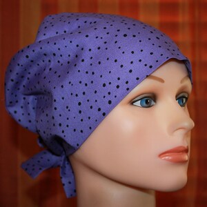 Anesthesia Scrub hat--Scrub Cap, Scrub Cap for Women, Scrub Hat for Women, Tie Back Scrub hat, Pixie Scrub Hat--Lucy