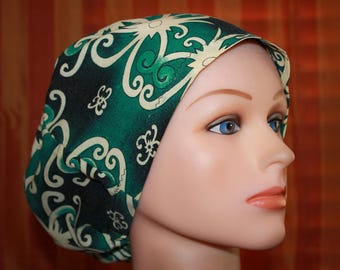 BUY 2 Hats, get 1 FREE-Women's European Scrub Hat, Cotton Surgical Cap, Octopus Print