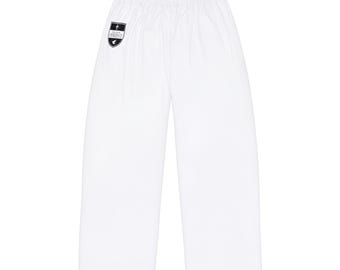 Brasão de Cristo | Calças de pijama brancas