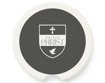 Touch of Christ Crest - Spekstenen auto-onderzetter