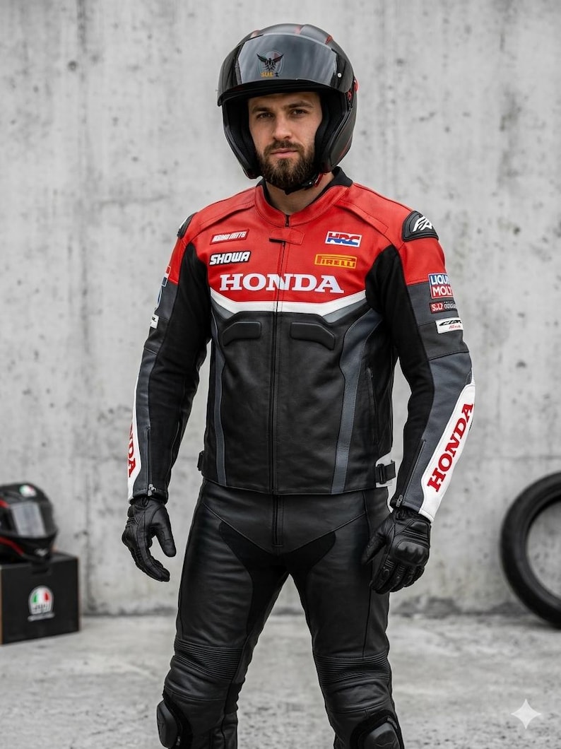 Motogp Racing Leather Jacket - Etsy UK